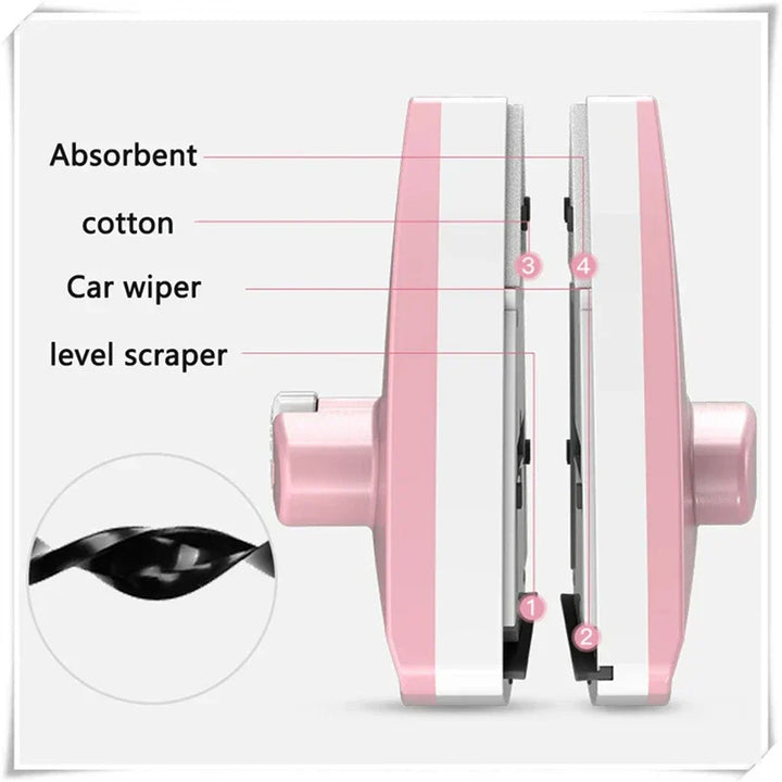 Magnetisk Dobbeltsidig Justerbar Vindusrenser Gadget | Skanto