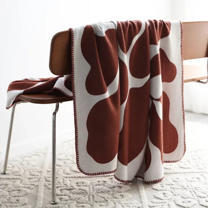 Skanto | NordLuxe | Jacquard Kastepledd | Imitasjon Cashmere | Myk & Varm | Sofa Kaste & Sengeteppe i Nordisk Stil