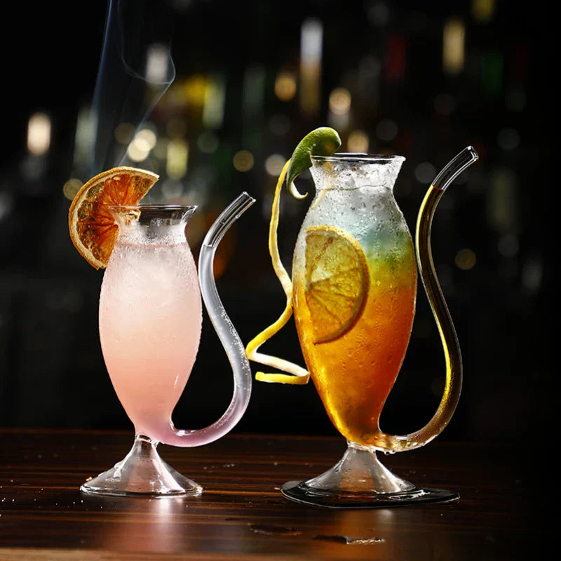 Kreative Geometriske Vin- & Cocktailglass | Skanto