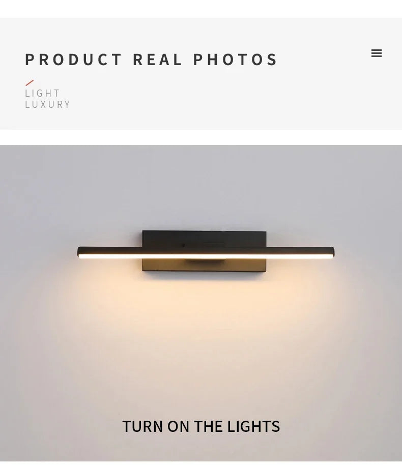 Norvo | AuroLite Justerbar LED Vegglampe | 330° Svingbar | Moderne Design for Soverom & Stue | Aluminium