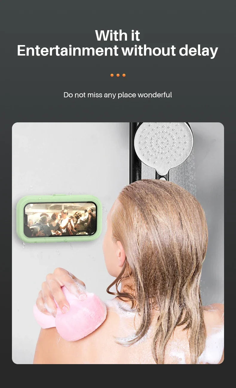 Skanto | Justerbar Vanntett Veggmontert Telefonholder