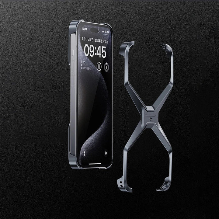 Skanto | Avtagbart Metall Kjølig Legering iPhone-deksler