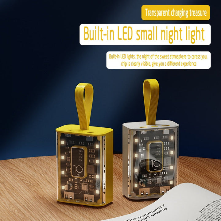 Skanto | Transparent Insight Hurtigladings Powerbank