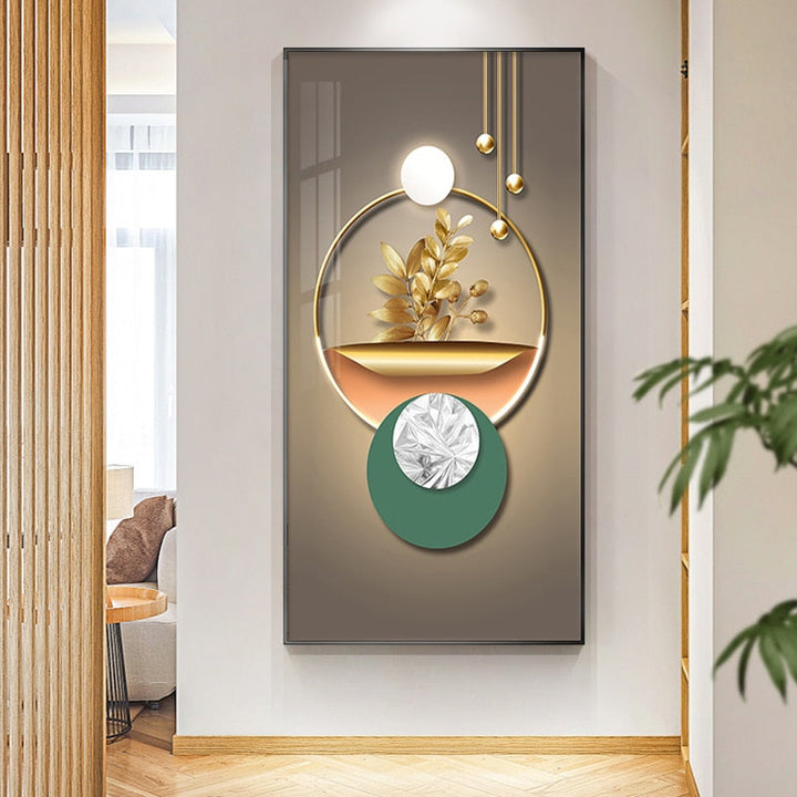 Abstrakt Botanisk Livssyklus Veggkunst Fin Kunst Lerrettrykk Moderne Estetikk Bilder for Luksus Soverom Stue Hjemmekontor Dekor | Skanto