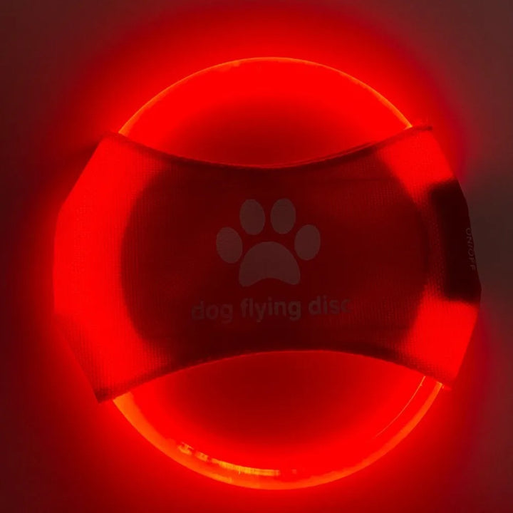 LED Frisbee for dogs oppladbar og vanntett Skanto