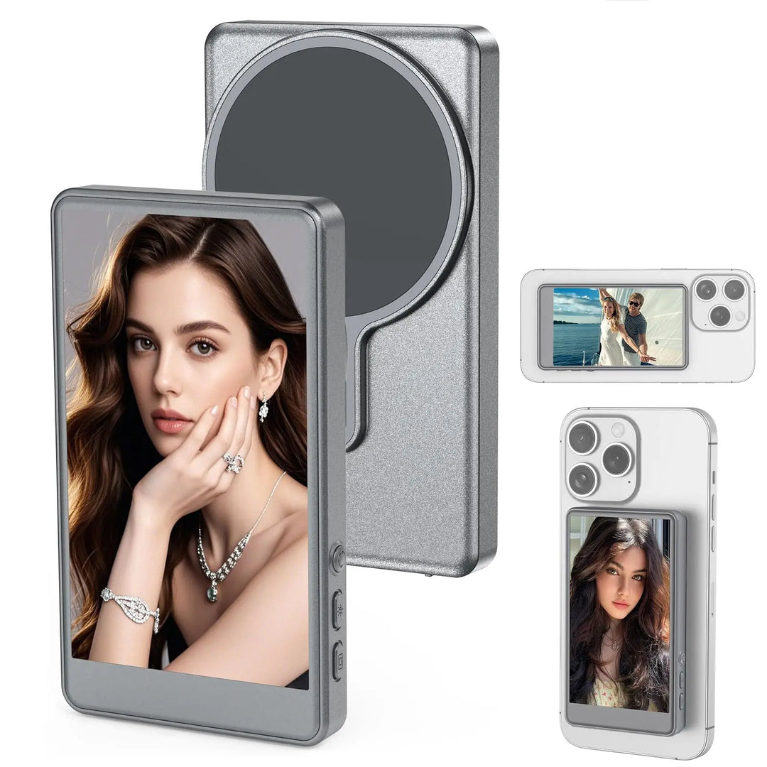 Skanto | Magnetisk Selfie Speil For Bakre Telefonkamera