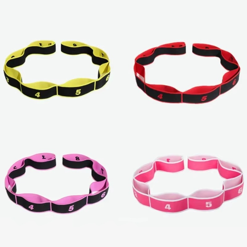 Skanto | Yoga Stretch Strap with Loops for Pilates and Dance