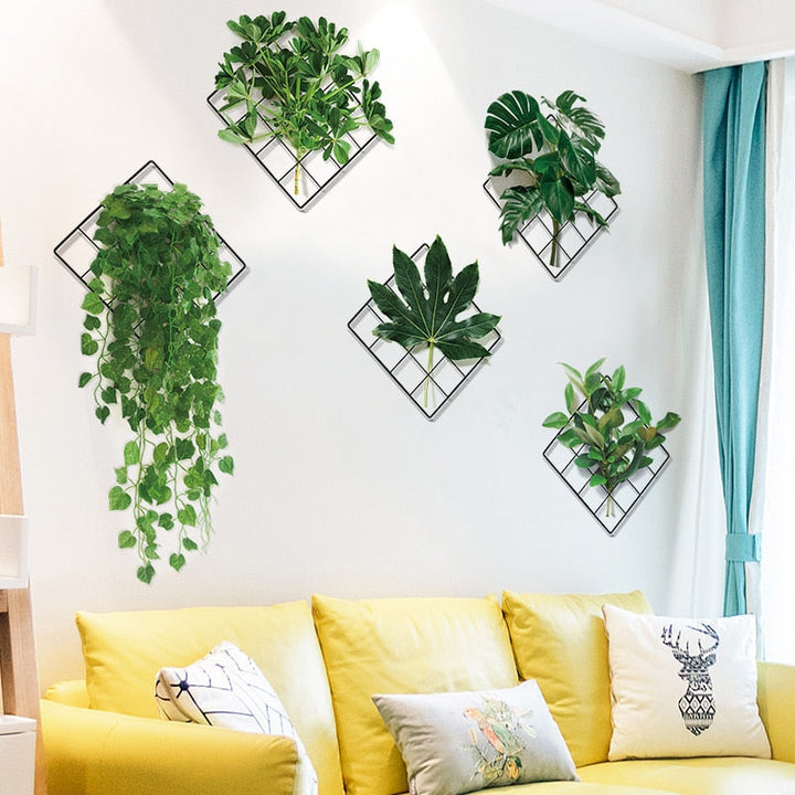 Skanto | 3D Nature Vind Grønn Plante Veggklistremerke