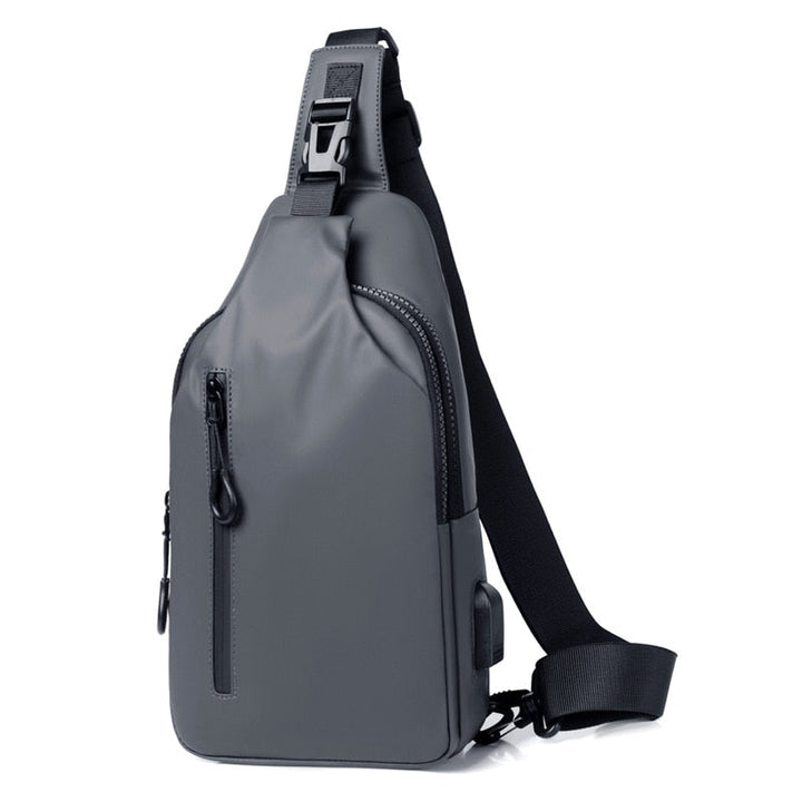 Skanto | Koreansk By Vanntett USB Lading Krossbody Bag
