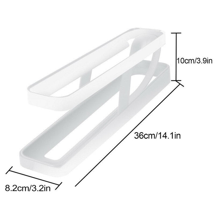 Skanto | Automatisk Egg Rullende Holder Organizer Stativ