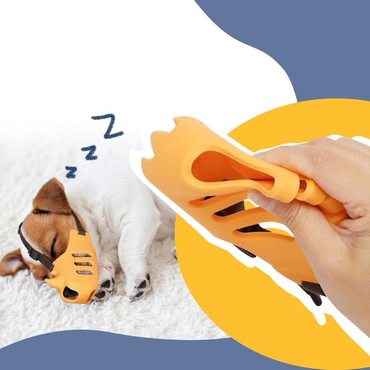 SecureGuard Justerbar Hundemuzzle – Pustende og Komfortabel for Bedre Kontroll over Biting og Tygging | Skanto