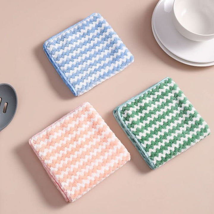 Skanto | mikrofiber rengjøringskluter laget av koralfleece for stripefri renhet