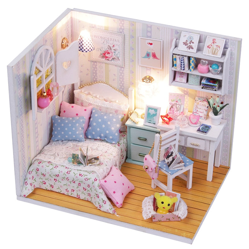 Miniatyr DIY Japanske Byggeleker Sett | Skanto