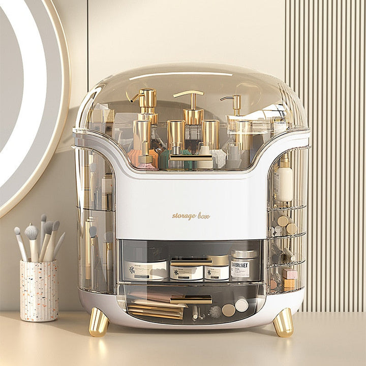 BeautyEssence Organizer – Stilfull Makeup Oppbevaring for Deg Skanto