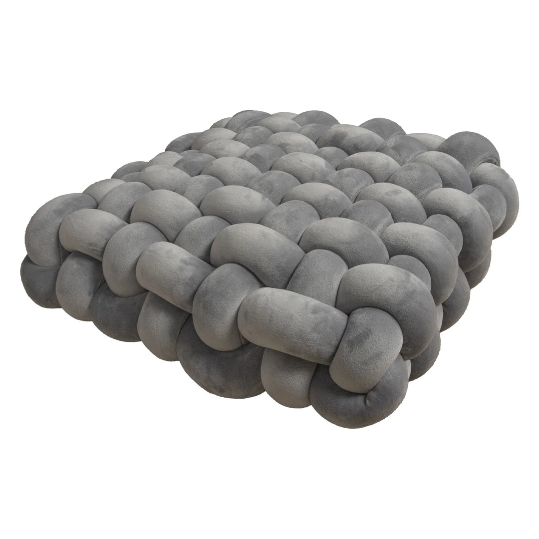 Chunky Woven Knot Cushion | Skanto