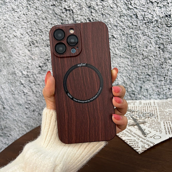 Skanto | Karbonfiber Magsafe Magnetisk iPhone Etui