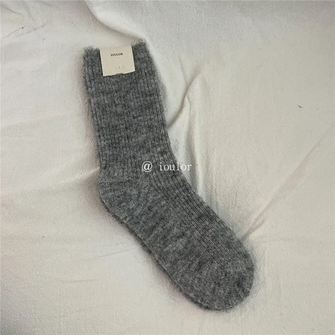 Skanto | CozyWarmth | Kvinnenes termiske sokker | 9% ull og kasjmir | Ekstra tykk og myk | Japansk strikkestil