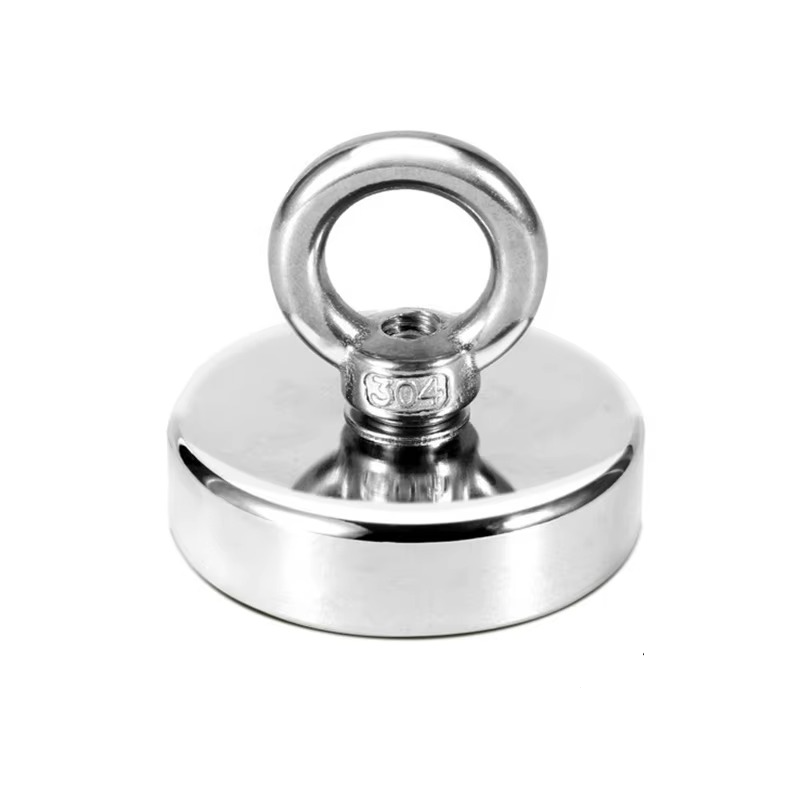 Skanto | Premium Neodymium Fiskemagnet med Øyebolt for Magnetisk Berging