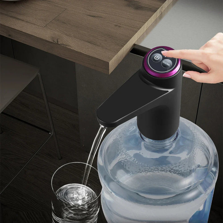 Skanto | Elektrisk Vann Dispensere AquaOne Touch | Berøringskontroll | USB Lading | For Gallon Flasker