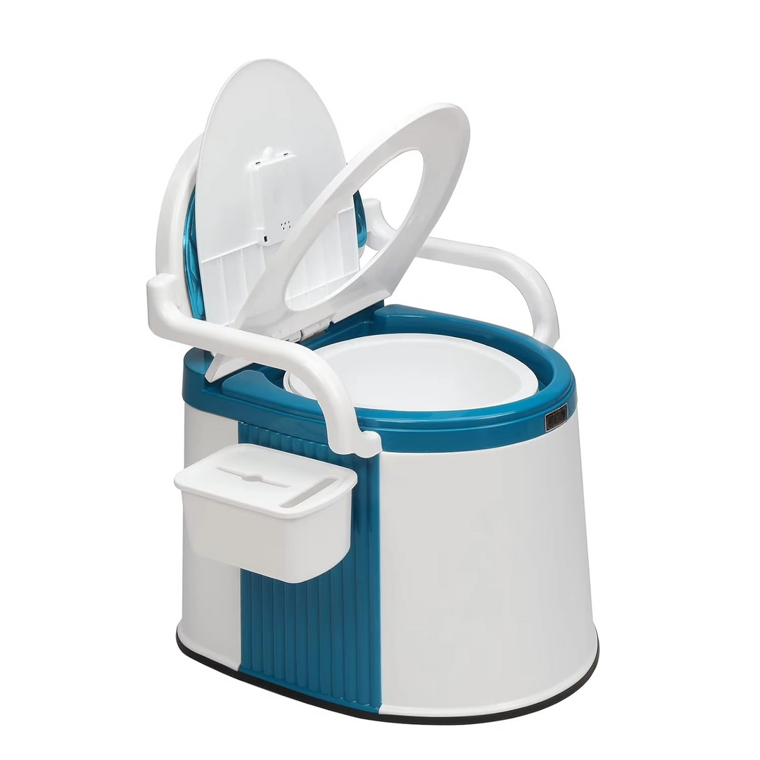 Skanto | Portable Comfort Commode med 5-gallon kapasitet og robuste håndtak