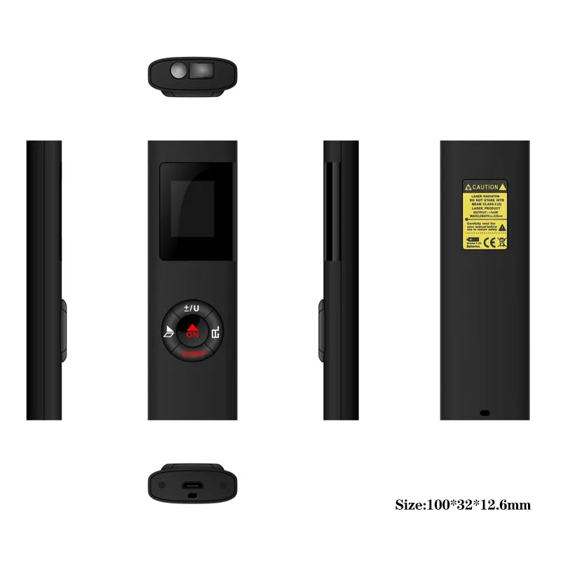 Skanto | USB oppladbar mini laser avstandsmåler