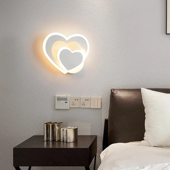 HeartGlow Vegglampe - Moderne LED Belysning Skanto