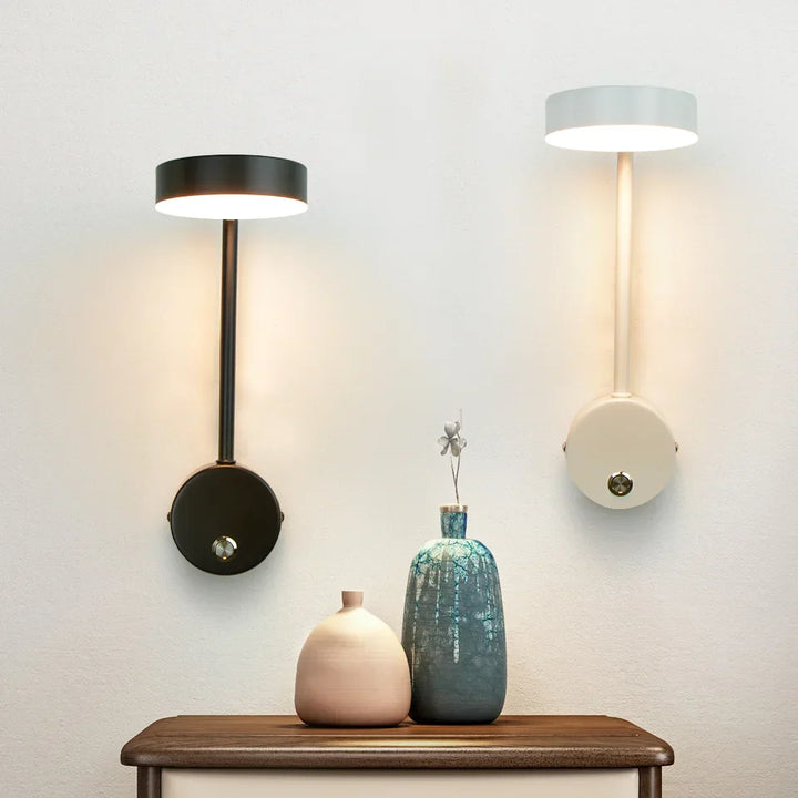 NordicGlow - Justerbar LED Vegglampe for Moderne Interiør Skanto