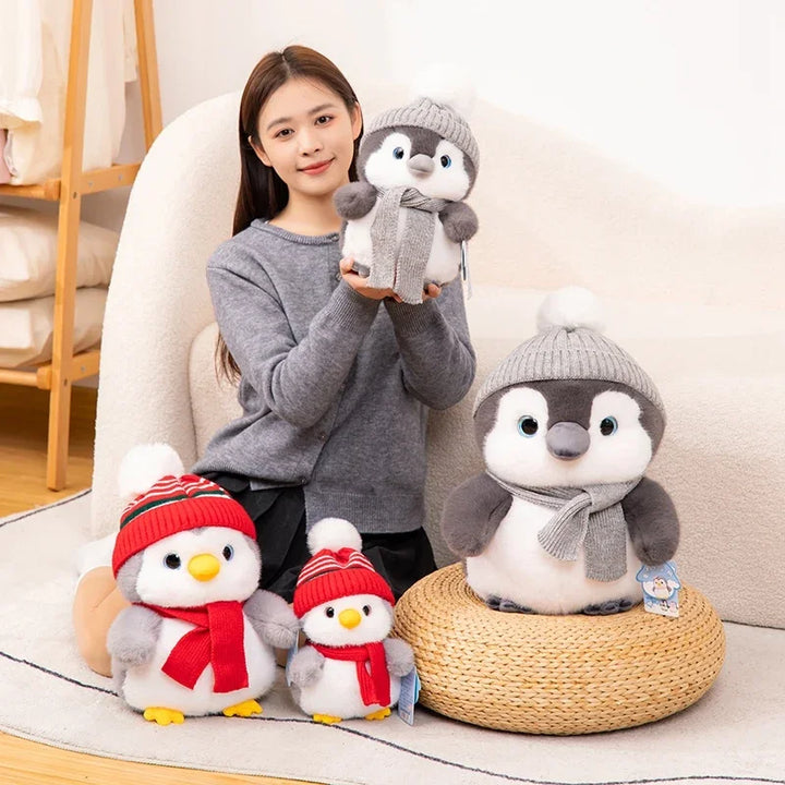 Skanto | Koselig Vinter Pingvin Plushie Leke