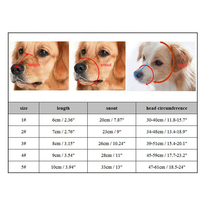 Skanto | Justerbar silikon hundemuzzle