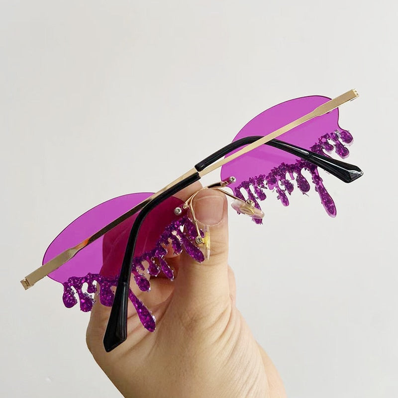 Cry me a Glitter' Sunglasses | Let the festival season begin! | Skanto