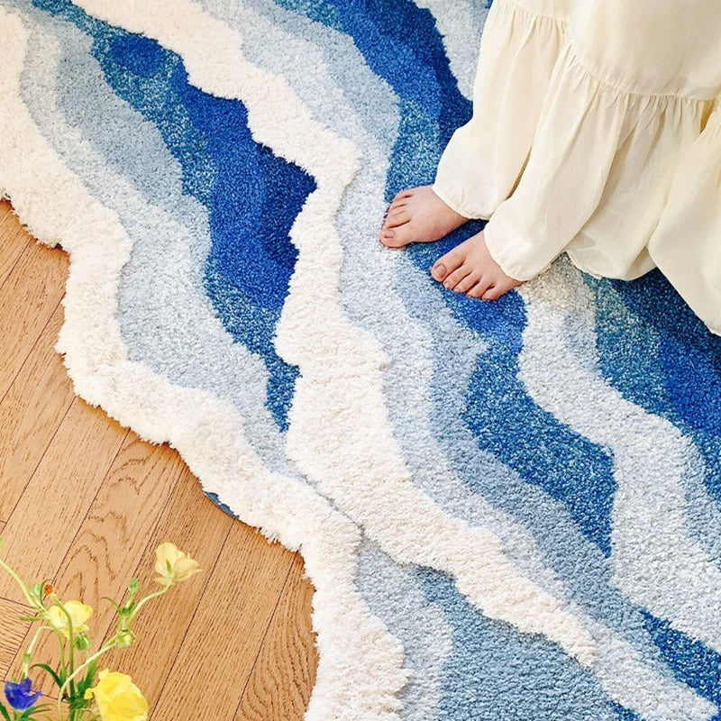Sea Wave Rug | Skanto