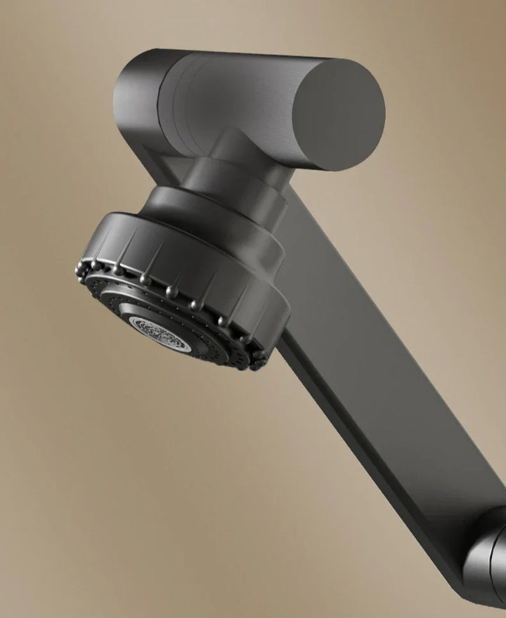Aqua Twist Duo-Flex Servantbatteri – 360° svingende to-hulls blandebatteri for varmt og kaldt vann Skanto