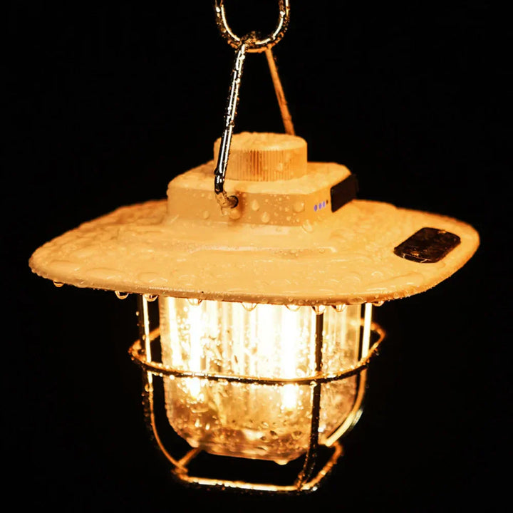 Retro oppladbar LED-lanterne for eventyr Skanto