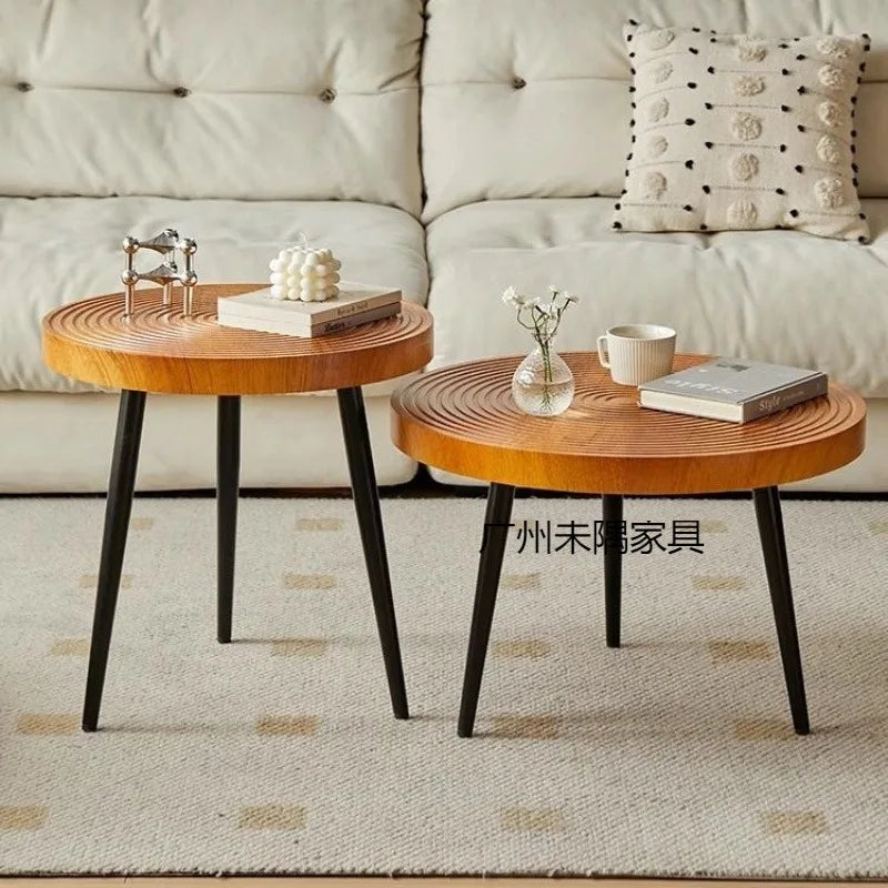 Skanto | Rundt Trekaffebord Japansk Design Tebord Stue