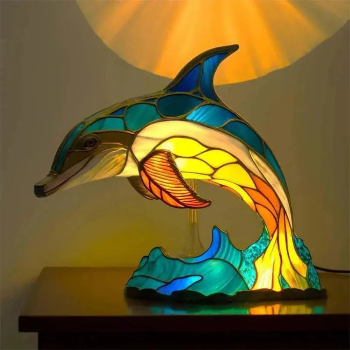 Skanto | MosaicCritter - 3D dyrelampe - Multicolor tårer - Retro design