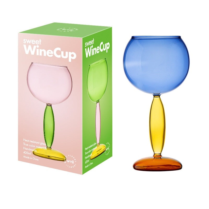 Skanto | Borosilicate 3-Farge Glass - Vin Glass