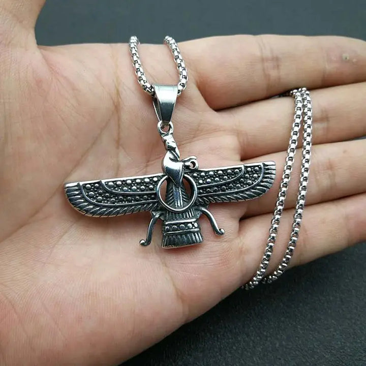 Skanto | Zoroastrisk Faravahar / Ahura Mazda anheng halskjeder