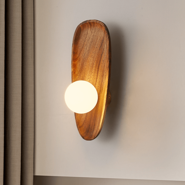 Skanto | Trevegglampe, naturlig lys