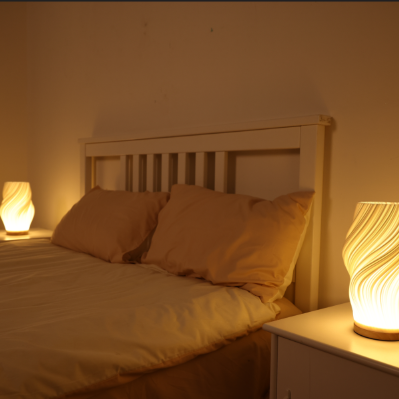 Skanto | Dimmbar bølgete designlampe Moderne