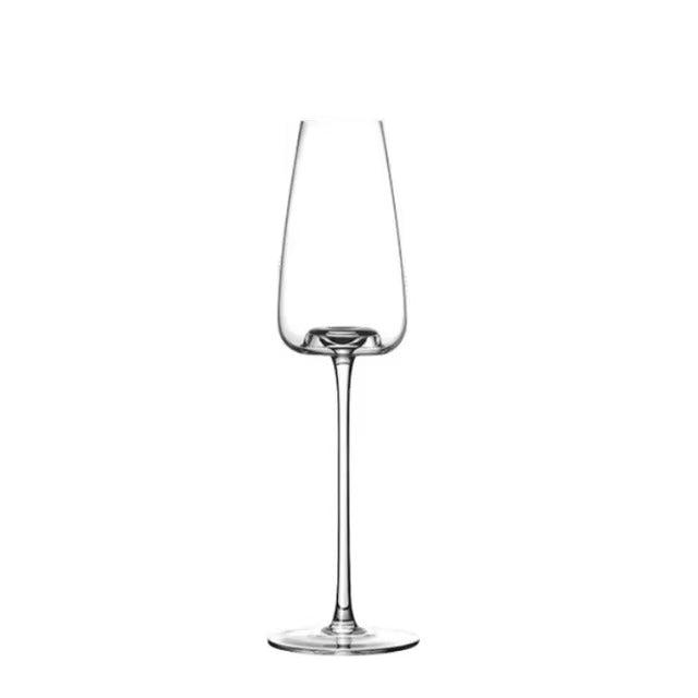 Sett med 2, 4 og 6 Håndlagde Krystallvins- og Champagneglass - 4 Størrelser | Skanto