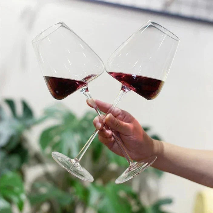 Sett med 2, 4 og 6 Håndlagde Krystallvins- og Champagneglass - 4 Størrelser | Skanto