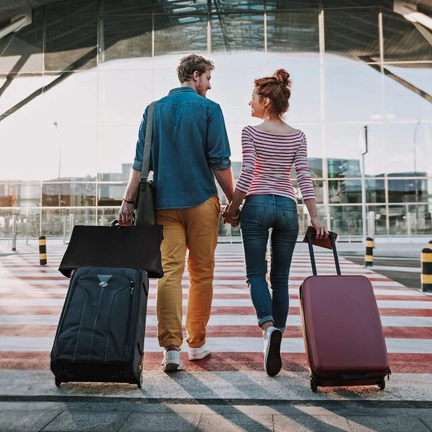 Norvo | Reisekjoler Garment Bag for Reise | Dobbeltsidig Glidelås & XXL Lommer | Pustende & Gjennomsiktig | 43 tommers Henge Dress Organisator