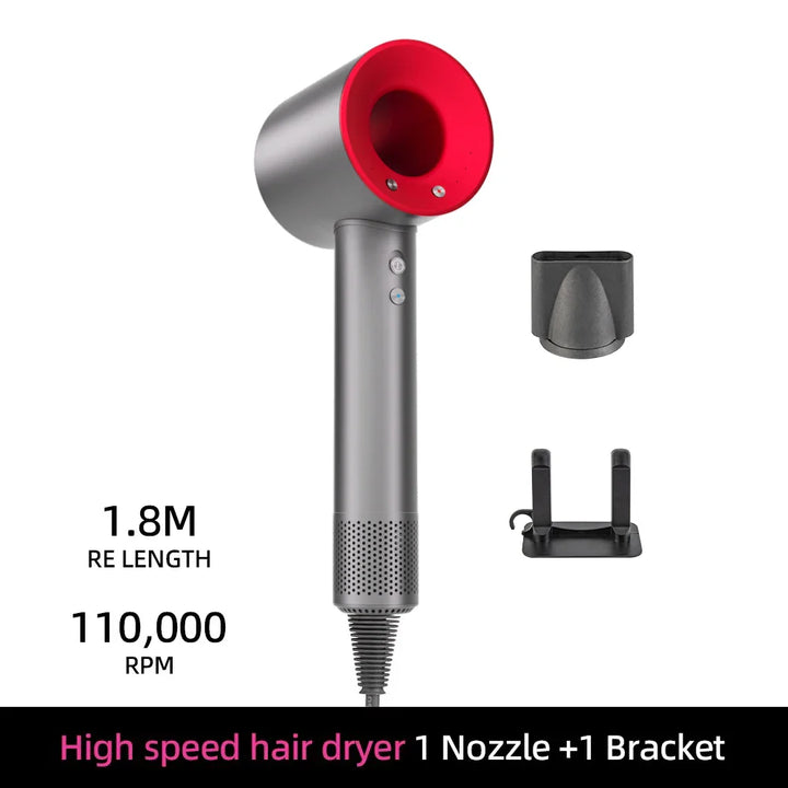 Skanto | Ion Hårføner | 200 Million Negative Ions | Intelligent Temperaturkontroll | 110,000 RPM