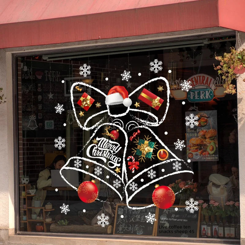 Skanto | BellWindowDecor | Kreative Jule Vindu Klistremerker
