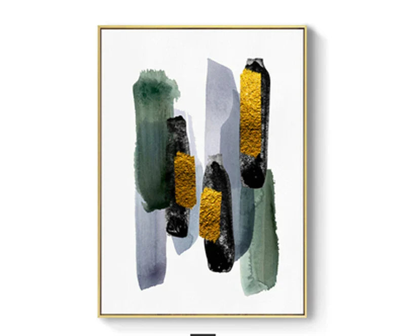 Abstract Mountain Landscape Wall Art Fine Art Canvas Prints Pictures For Modern Apartment Living Room Bedroom Hotel Room Art Decor | Skanto