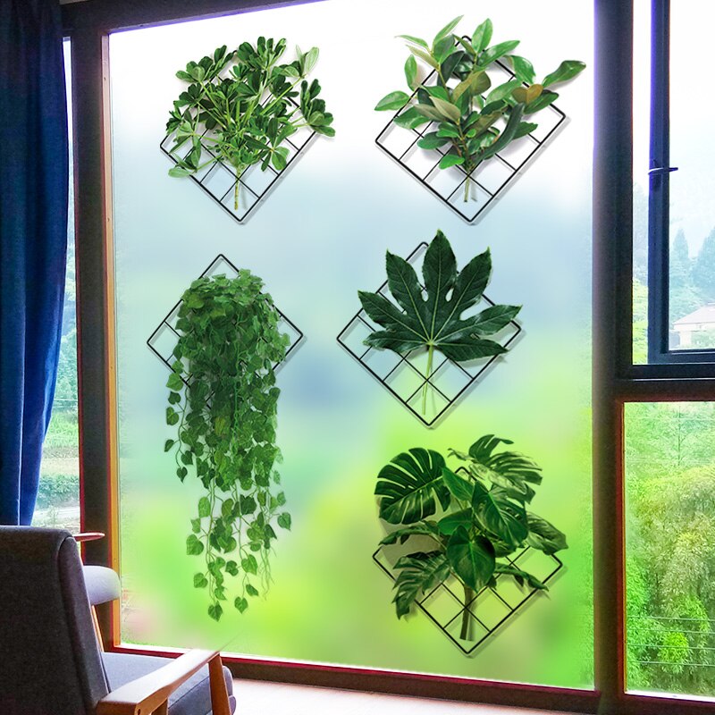 3D Natur Vind Grønn Plante Veggklistremerke | Skanto