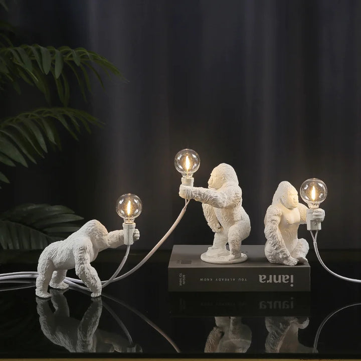 Skanto | Sint Gorilla Bord Nattlampe