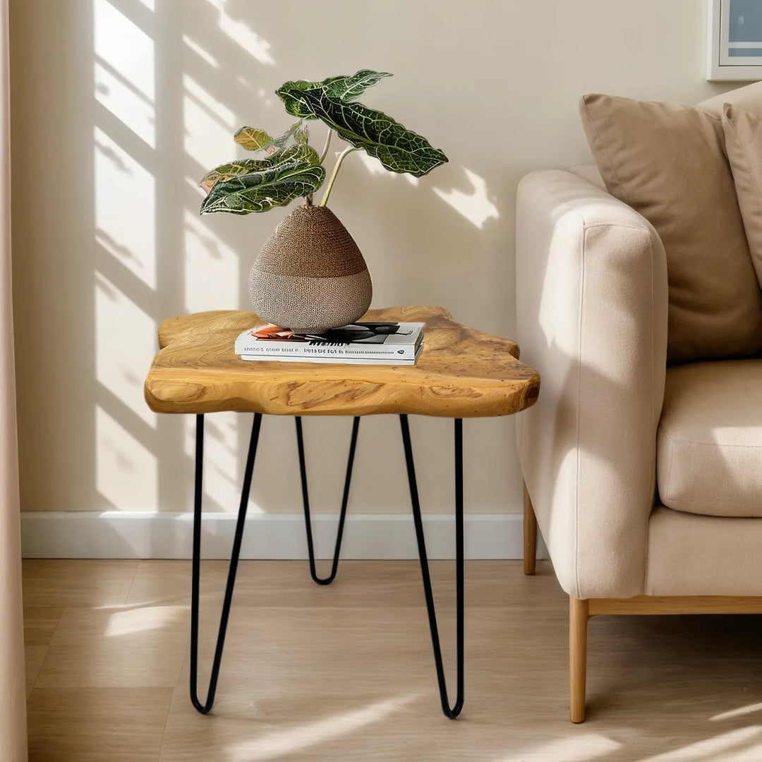Skanto | Naturlig Tre Sidebord