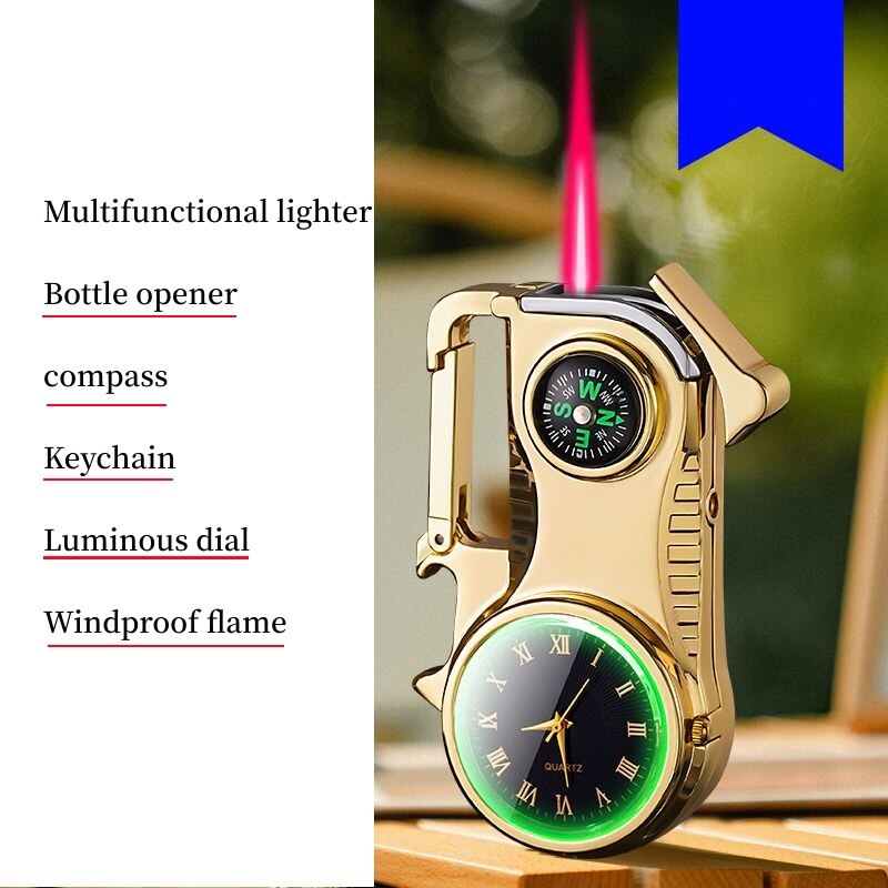 Compass Fire Camping Vindavvisende Lighter Klokke | Skanto