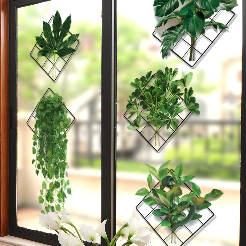 3D Natur Vind Grønn Plante Veggklistremerke | Skanto